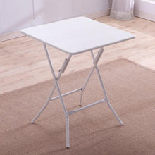 Load image into Gallery viewer, Simple modern folding table portable desk  kitchen table furniture  mesas plegables madera