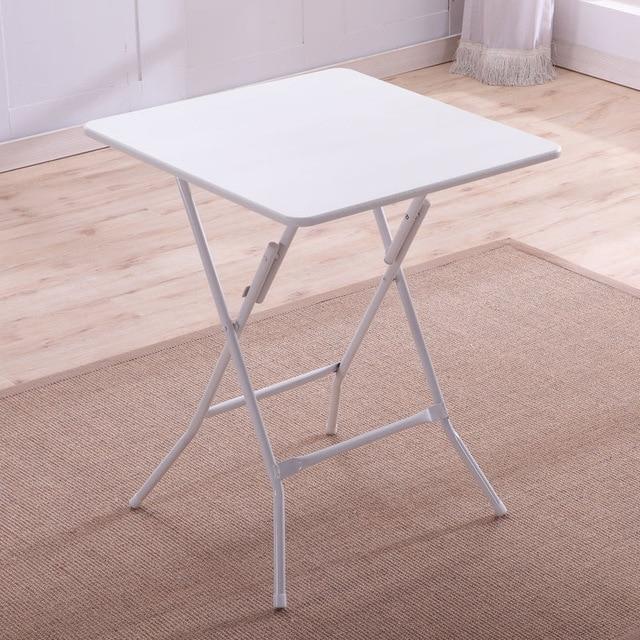 Simple modern folding table portable desk  kitchen table furniture  mesas plegables madera