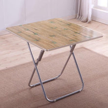 Load image into Gallery viewer, Simple modern folding table portable desk  kitchen table furniture  mesas plegables madera