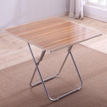 Load image into Gallery viewer, Simple modern folding table portable desk  kitchen table furniture  mesas plegables madera