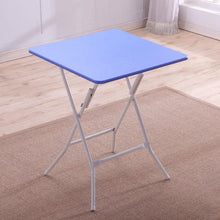 Load image into Gallery viewer, Simple modern folding table portable desk  kitchen table furniture  mesas plegables madera