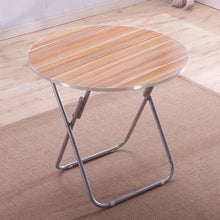 Load image into Gallery viewer, Simple modern folding table portable desk  kitchen table furniture  mesas plegables madera