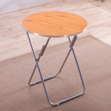 Load image into Gallery viewer, Simple modern folding table portable desk  kitchen table furniture  mesas plegables madera