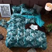 Load image into Gallery viewer, Luxury Jacquard Bedding set Single Queen King Size Duvet Cover Set Bed Linen Quilt Cover